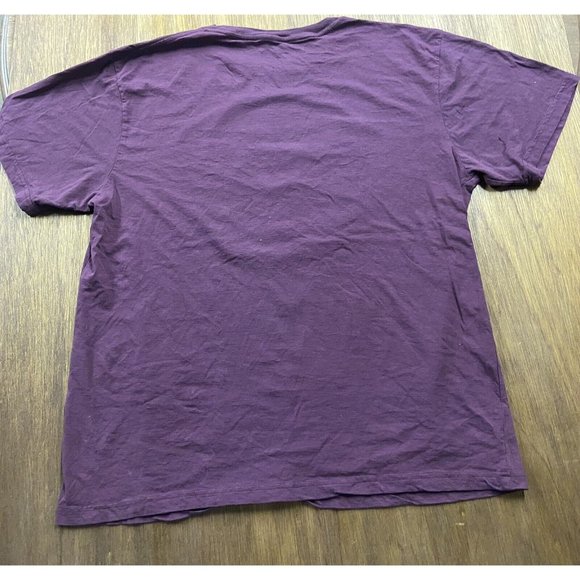 Malcom X Driven Purple Graphic Crew Neck Tee XXL - Picture 6 of 6